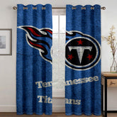 Tennessee Football Titans Blackout Curtain for Living Room Bedroom Window Treatment